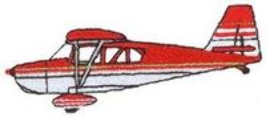 Image DT1983 Aircraft Embroidery Designs