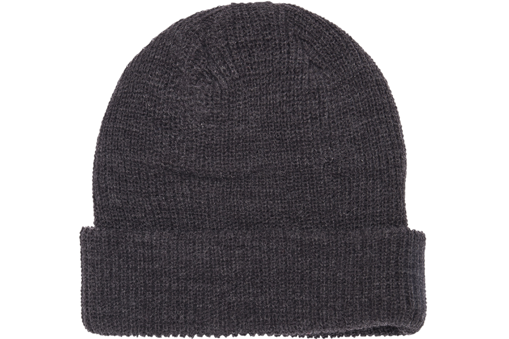 Yupoong-Ribbed Cuffed Knit Beanie | Knit Beanies : Custom, Blank and