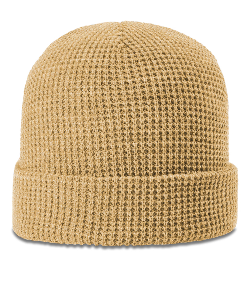 Richardson Waffle Knit Beanie W/Cuff Knit Beanies Custom, Blank and