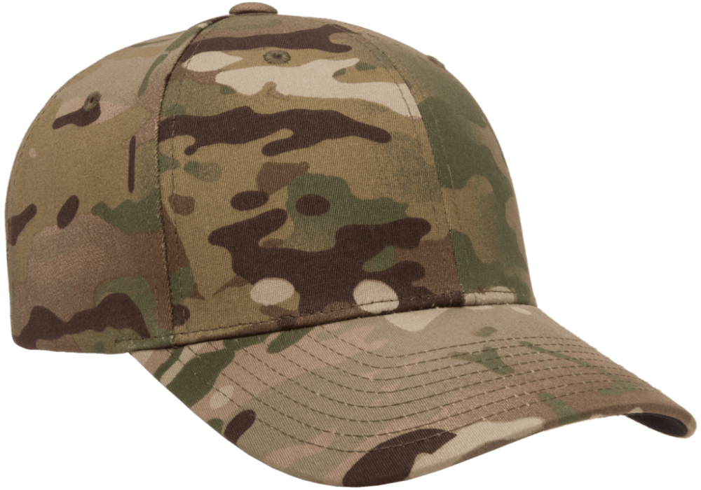 Yupoong Flexfit Multicam Camo 6 Panel Cap