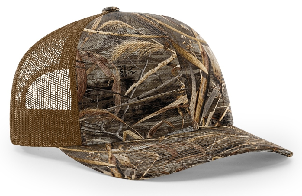 Richardson 112: Digital Camo Pattern Twill 112 Trucker Hat - CustomizedWear