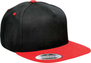Yupoong Hats: Custom Yupoong Classic 5-Panel Snapback Two-Tone Hat