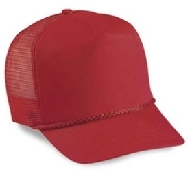 Cobra Caps: Budget 5-Panel Twill Mesh Golf Cap - CapWholesalers.com