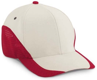 Cobra Caps: Wholesale Cobra Caps Edged Jersey Mesh Trimmed Cap