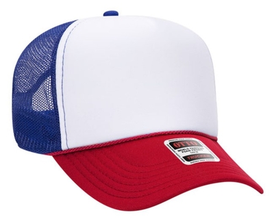 Otto Caps: Budget Foam 5-Panel Pro Style Mesh Back | Wholesale Snapback Hats