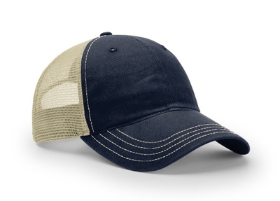 Richardson Caps: Wholesale Garment Washed Trucker Mesh Cap | CapWholesalers