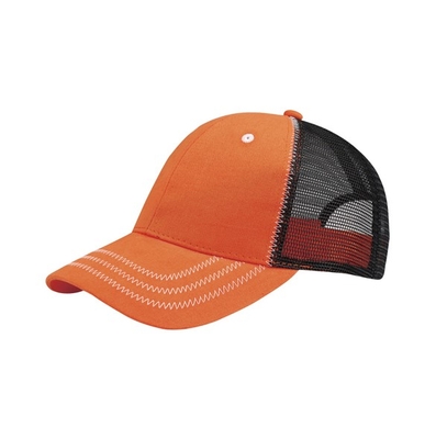 Mega Low Profile Structured Mesh Cap | Wholesale 6 Panel Baseball Hats