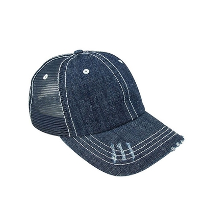 Mega Herringbone Unstructured Trucker Cap | Wholesale Blank Caps & Hats | CapWholesalers