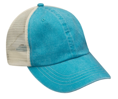 Adams Garment Washed Game Changer Cap | Wholesale Trucker Mesh Hats