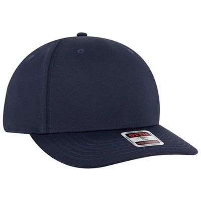 Otto Seamless 5 Panel Mid Profile 100% Polyester Baseball Cap | Wholesale 6 Panel Baseball Hats