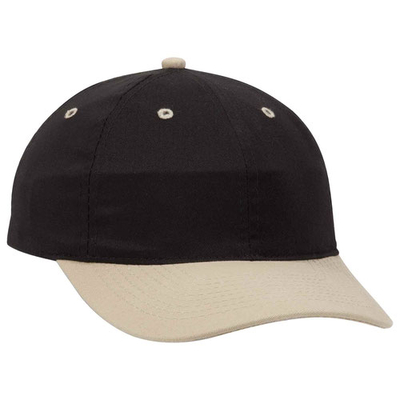 Otto Profile Caps: Blend Cotton Low Brushed Twill