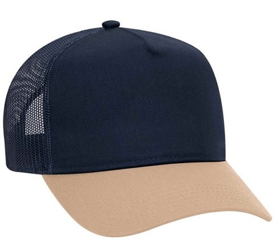Back Twill | Pro & Hats Cotton Mesh Snapback Otto Caps Style Custom 5-Panel