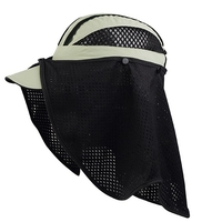 Image Mega Juniper Taslon UV Cap w/ Removable Mesh Flap