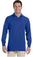 Image Jerzees 5.6 oz., 50/50 Long-Sleeve Jersey Polo