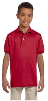 Image Jerzees Youth 5.6 oz., Spot Shield Jersey Polo