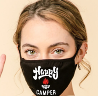 Image 3-Layer Happy Camper Face Washable Reusable (Pack of 10) $40.00=$4.00 each