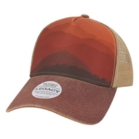 Decky 6032 - Classic Grandpa Rope Cap, 5 Panel Flat Bill Hat, Snapback