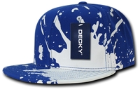 Image 6 Panel High Profile Structured Splat Snapback