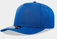 Image 5 Panel Mid Profile Structured Cotton/Poly Blend Cap