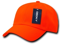 Image Decky Brand 6 Panel Low Profile Structured Neon Cap