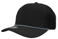 Image Zapped 5 Panel Roped Seamless Premium Signature Performance Mesh