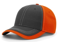 Image Richardson 6 Panel Baseball Charcoal Front Contrast Stitching